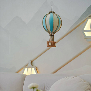 Декоративный воздушный шар MyMongolfier, тиффани, 25 см